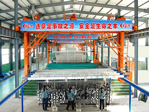 heat sink surface treatment production line